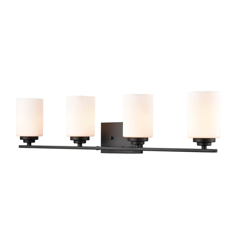 Hester 4 - Light Dimmable Vanity Light, Matte Black
