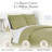 Southshore Fine Linens Southshore Basics Duvet Cover Set in Sage Green, Double-Brushed Microfiber Bedding with Hidden Zipper Closure and Corner Ties, 2 King Pillow Shams, King/California King-993066887-993066931