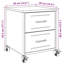 Ensemble de 2 tables de chevet vidaXL 14,2 po x 15,4 po x 17,1 po-717599836