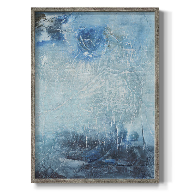 «Coastal Seas IV», reproduction encadrée - bois massif, H 11 po x l 9 po