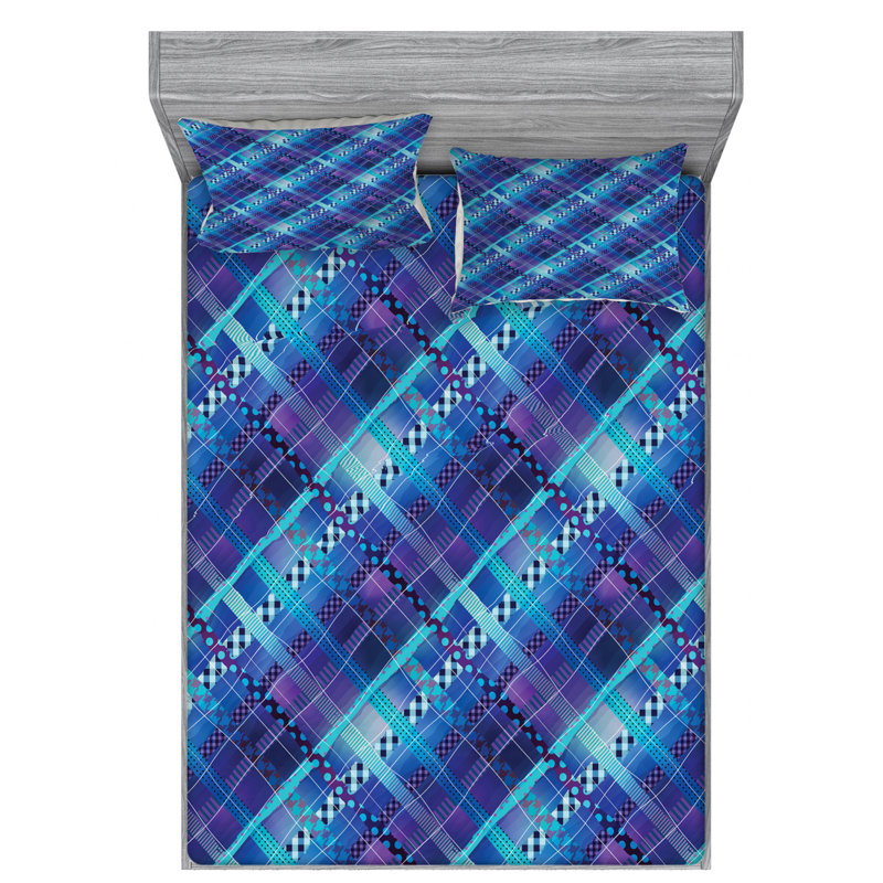 Microfiber Sheet Set, Full Sheet Set with Fitted Sheet