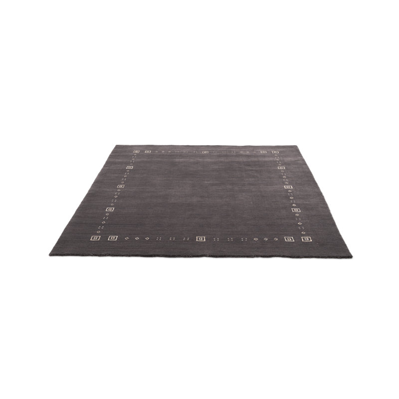 Tofino Geometric Wool Hand Woven Area Rug, Rectangular 70 x 140 cm