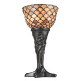 Meyda Tiffany & Stained Glass Torchiere Table Lamp