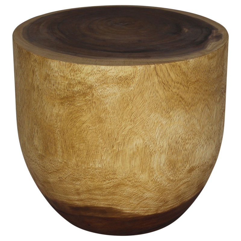 Hansina Solid Wood End Table