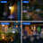 6 PCS Solar Garden Lights Outdoor Decorative, Firework Garden Stake Lights Solar Powered, DIY Bendable Copper Wire Waterproof for Garden, Yard, Patio, Flower Bed, Chiristmas Decor-128706343
