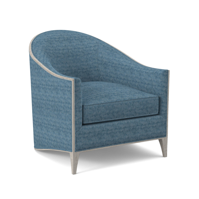 Atelier Barrel Chair, Bisque, Edworth Ocean Viscose