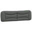 Coussin de tête de lit vidaXL gris foncé Hvar-2022628996-2022628997