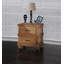 Table de chevet pour chambre à coucher avec 2 tiroirs, table de chevet en bois pour la chambre à coucher
