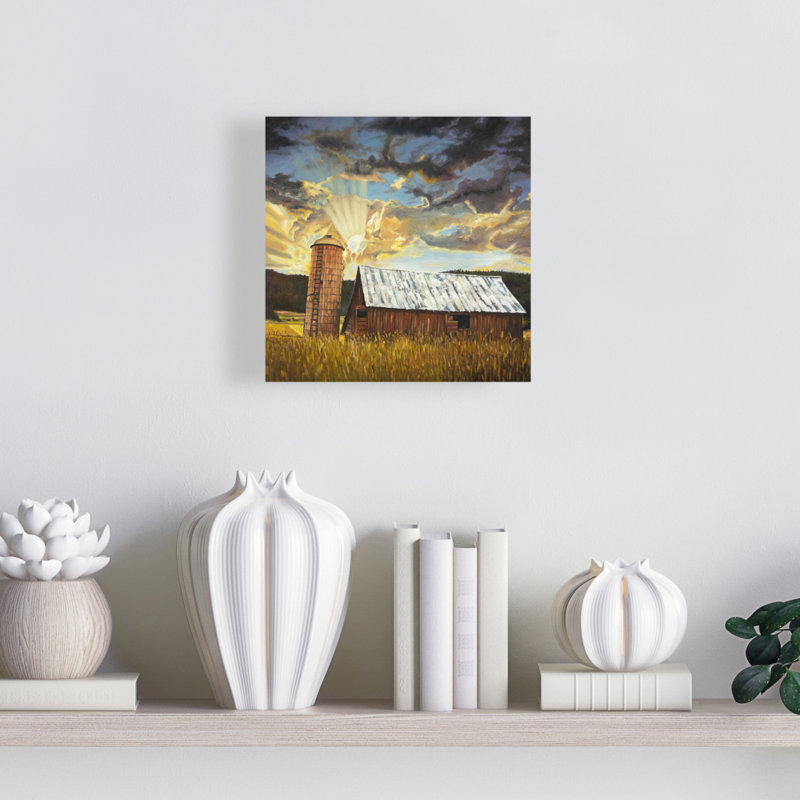 Toile rustique Hay Barn - Bâtiments décoratifs pour la maison