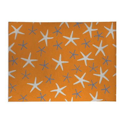 Starfish Thin Lightweight Kitchen Mat
