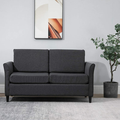 Leela 2 Seater Linen Loveseat