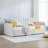 Zija Upholstered Velvet Daybed-290683970