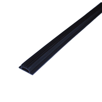 Plastic 36'' L End Cap in Black