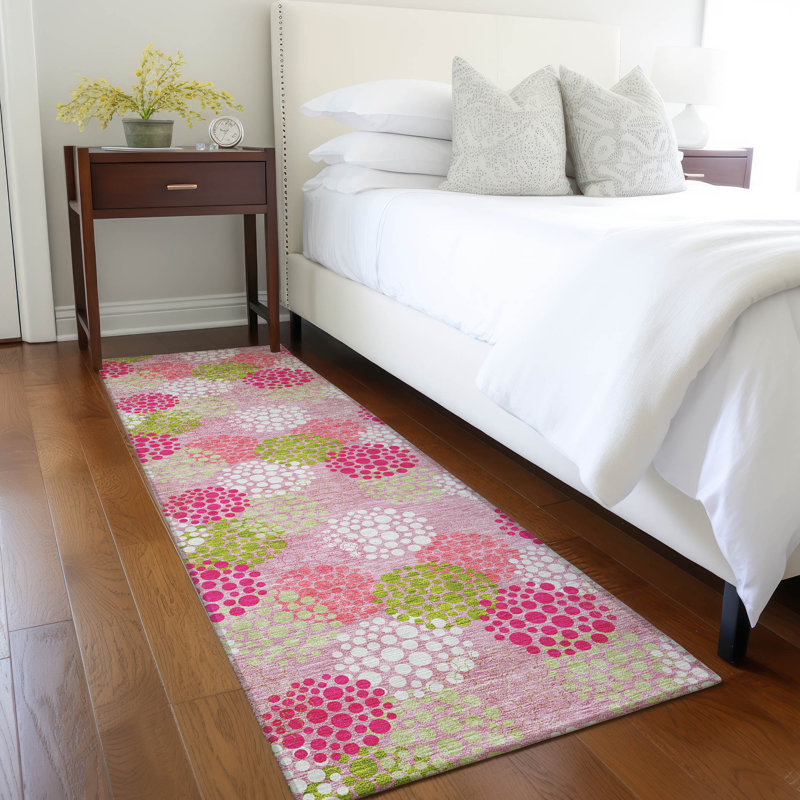 Maliana Washable Abstract Indoor / Outdoor Rug, Runner 2'3" x 7'6"