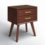 Table de chevet 2 tiroirs Capricorn
