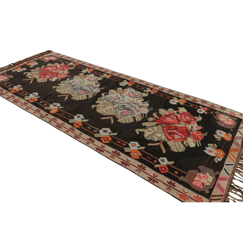 One-of-a-Kind 5'9" X 13' Hand Knotted Area Rug
