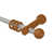 Chrome/Cherrywood Lacquered