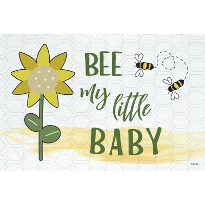 Crissyfield Bee My Little Baby - impression sur toile tendue