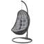 Malibu Hanging Chair - Grey-21609303