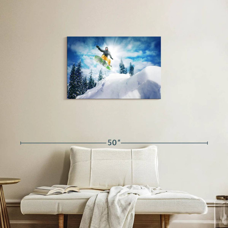 Sirci Snowboarder sautant