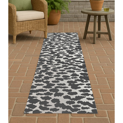 Animal Splat Non-Slip Outdoor Rug