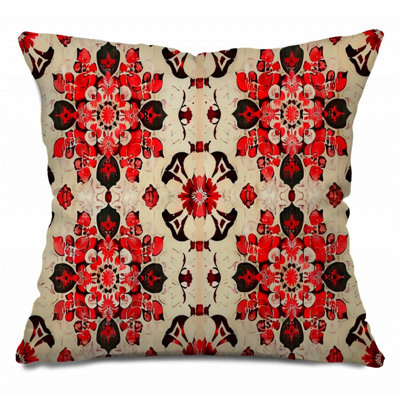  Coussin en coton réversible