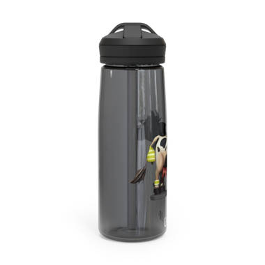 Stainless Steel Straw Bottle | Custom Printing - Printify