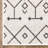 Marshanna Nord Trellis Ivory Indoor/Outdoor Flat-Weave Area Rug-90864512