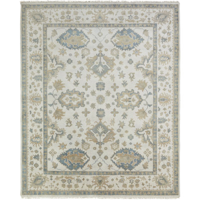 Lillie Handmade Wool Oriental Area Rug