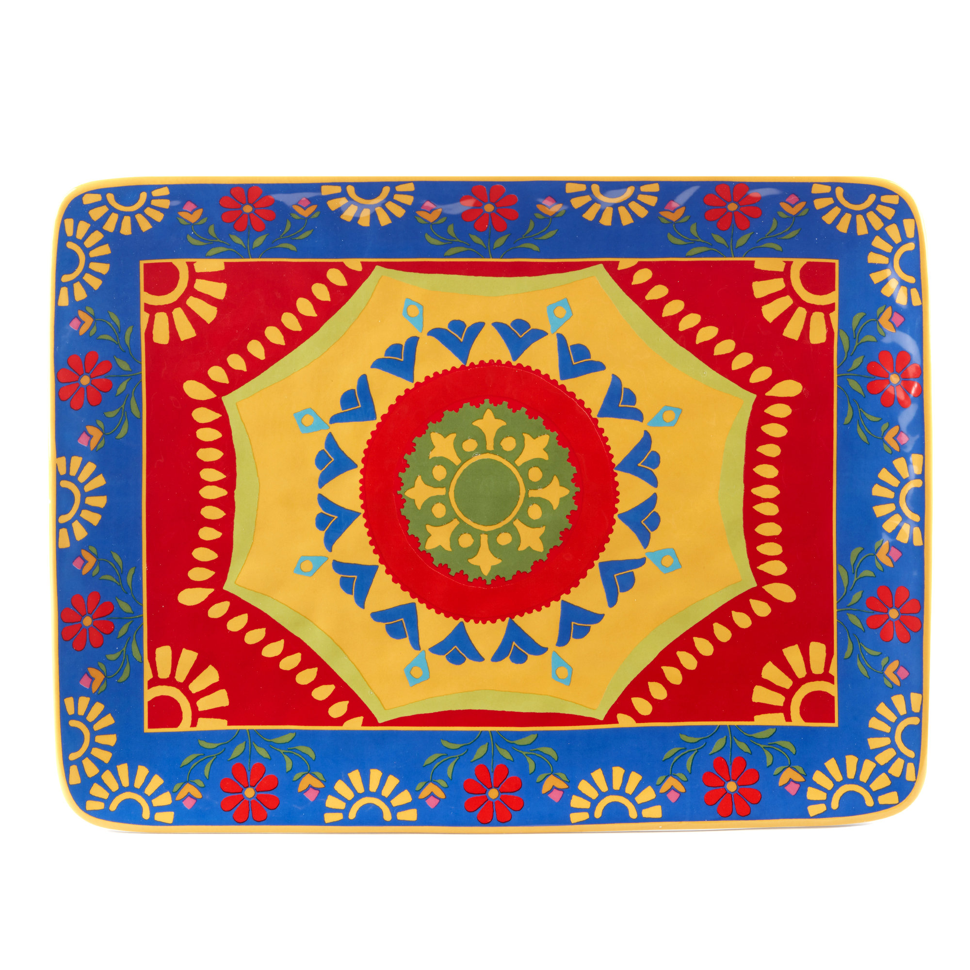 Certified International Spice Love Rectangular Platter | Wayfair