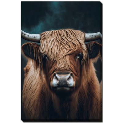 Art sur toile Highland Cow