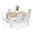 Ensemble de salle à manger rectangulaire pour restaurant L 54,3 po x l 35,4 po