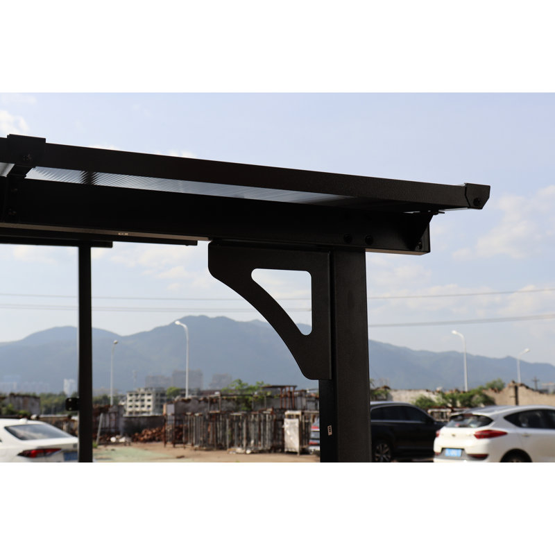 10' X 12' Outdoor Pergola Gazebo With Roof, Metal Awning For Patio, Decks, Backyard - & - Gazebo, Heavy-Duty