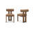 Ardith Curve Open Back Cream Chenille Tripod Frame Dining Chair-686184567-675339555