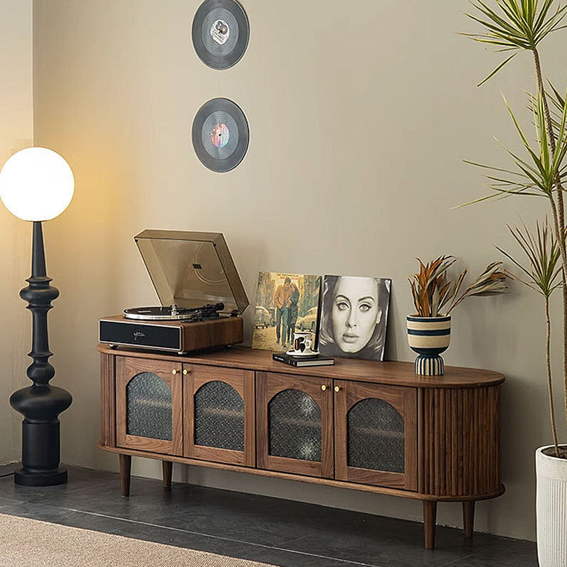 Meuble de rangement moderne et minimaliste pour meuble télé, H 22,83 po x L 70,87 po x l 15,75 po