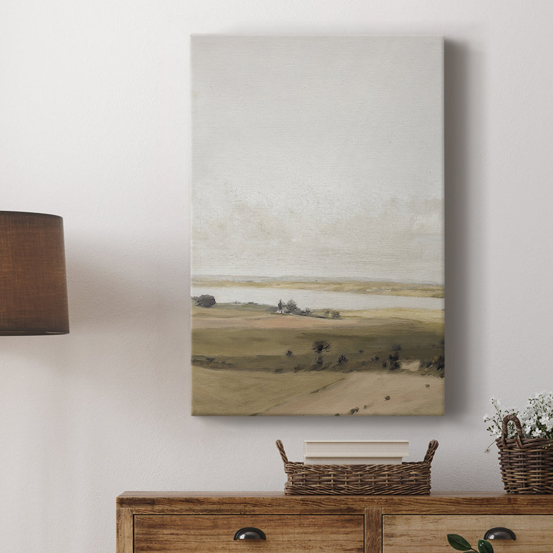 Paysage rétro CLIX - galerie Cavas sur mesure, H 27 po x l 18 po