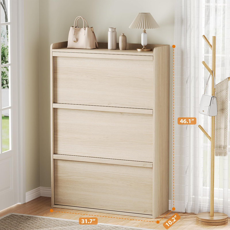 24 Pair Flip Down Shoe Storage