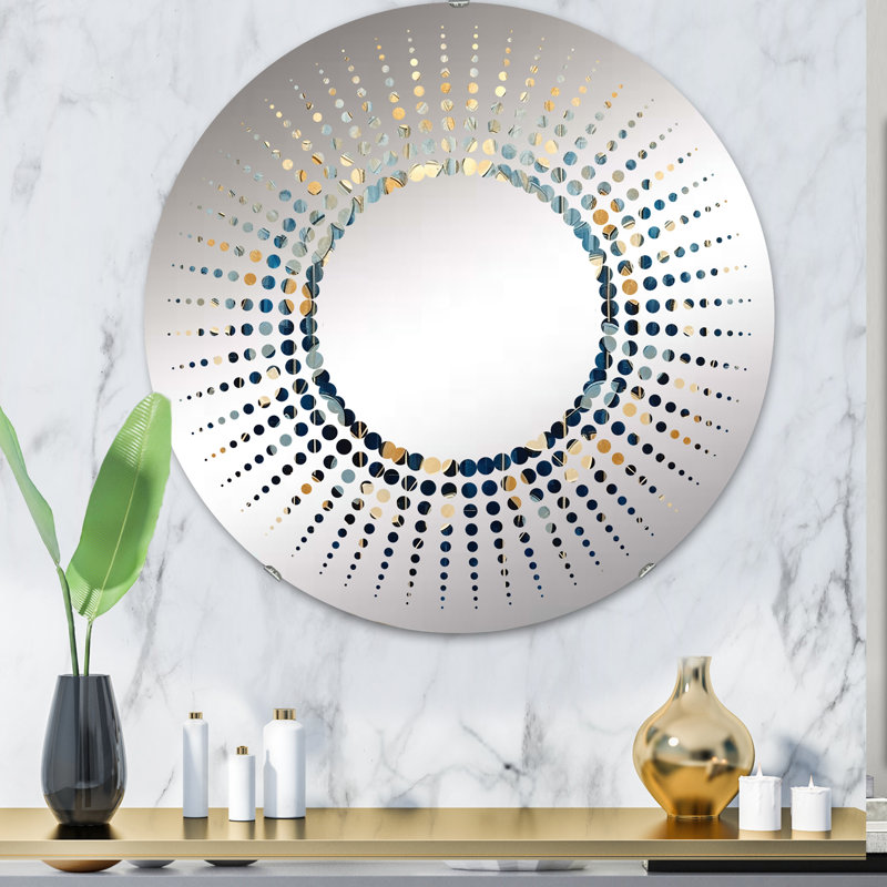 Anglene Circle Mirror, 31.4" x 31.4"