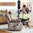 37.8" Wide Comfort Ergonomic Power Lift Recliner Chair with Heated Massage & Adjustable Headrest & Arm Storage-876619265