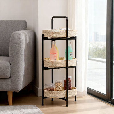 1 plateau 3 niveaux avec plateau | Table d'appoint Natural