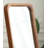 Nordic Minimalist Black Walnut High-Definition Full-Length Mirror