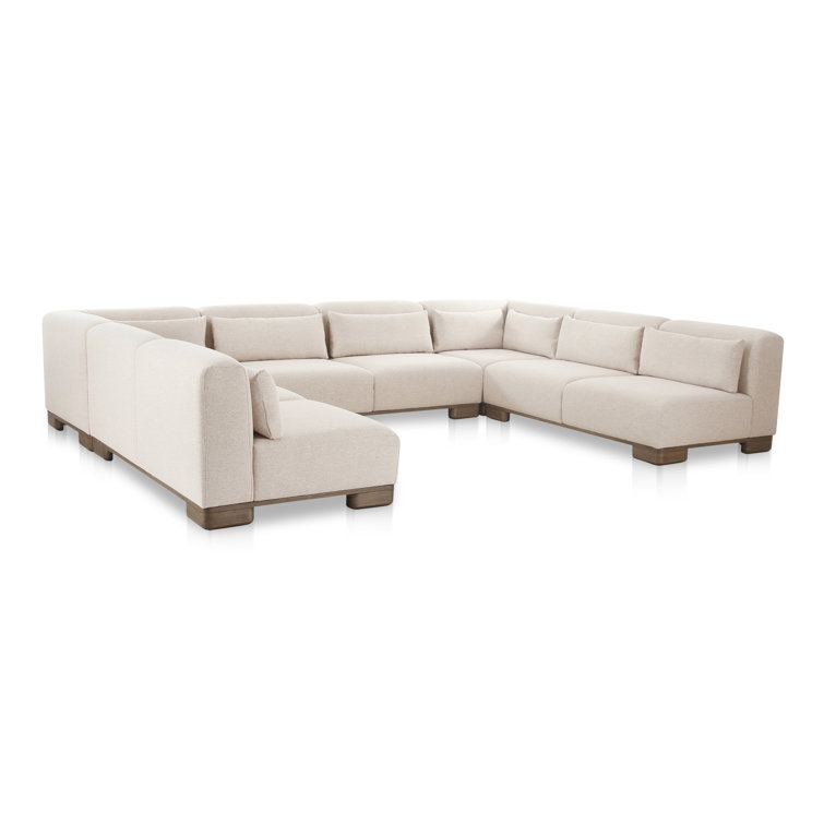 Beau U Shaped Modular Sectional Performance Fabric