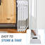 Chaises pliantes en plastique (ensemble de 4)-1627090997
