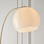 Aaliyah 170cm Marble Arched Floor Lamp