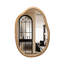 Miroir décoratif ondulé