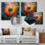 Coloré disque vinyle mosaïque III sur toile-829251136-843101310