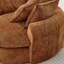 59.8" Round Upholstered Convertible Sofa Bed