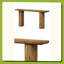 Table de bout, console et canapé uniques
