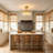 11.8in Vintage 3 - Light Semi Flush Mount Ceiling Light