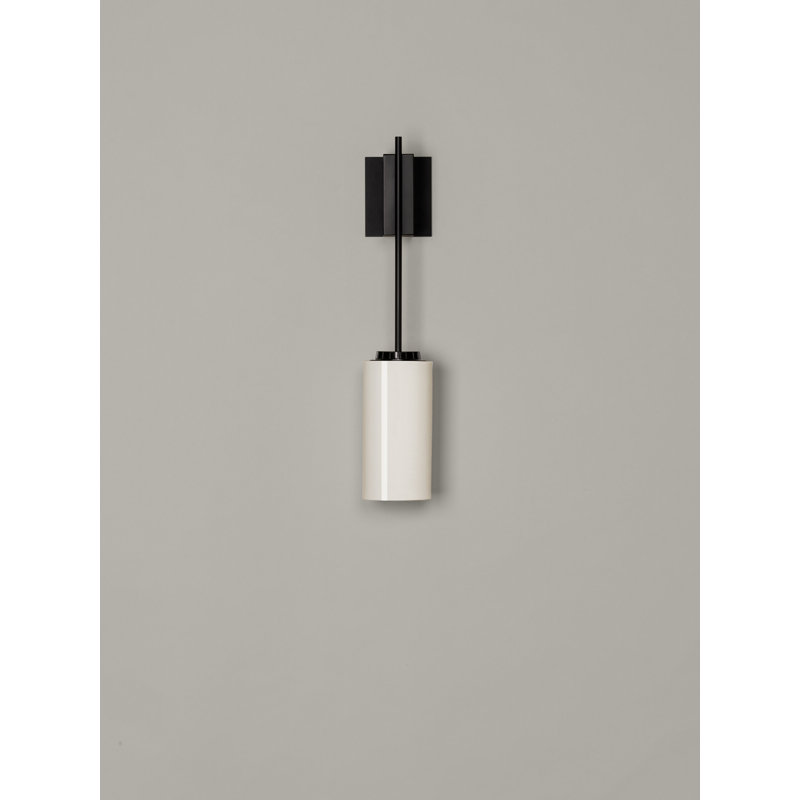 Aluminum LED Armed Sconce, White